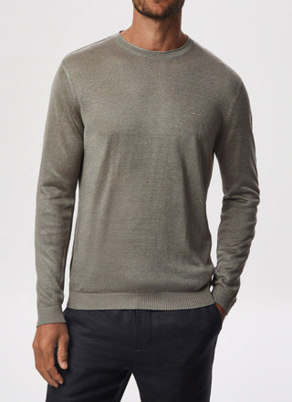 Sudadera de Punto con Cuello Redondo