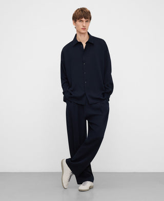 Pantalón Oversize con Pierna Recta y Bolsillos