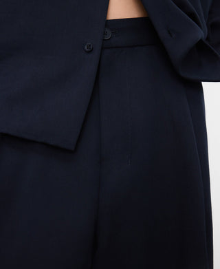 Pantalón Oversize con Pierna Recta y Bolsillos