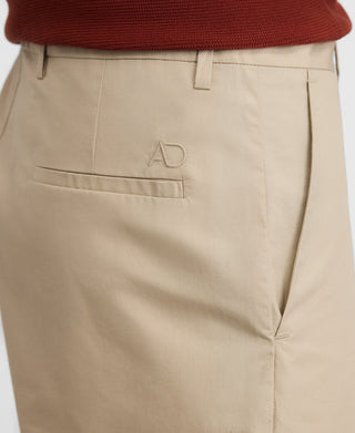 Pantalón Recto Talle Alto con Bolsillos