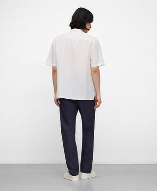 Pantalón Recto Talle Alto con Bolsillos