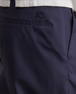 Pantalón Recto Talle Alto con Bolsillos