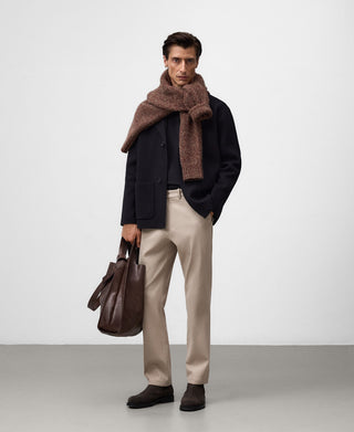 Pantalón Regular Fit con Logo Bordado