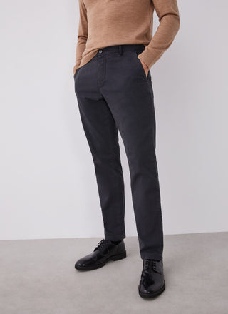 Pantalón Chino Corte Recto con Bolsillos