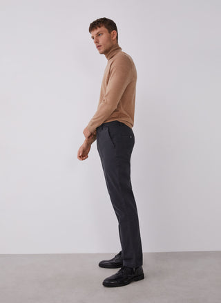 Pantalón Chino Corte Recto con Bolsillos