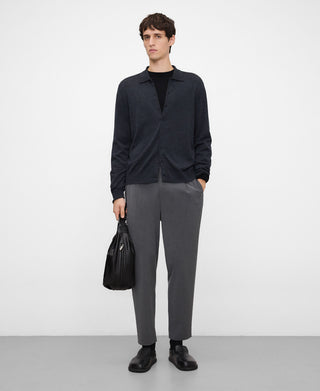 Pantalón de Vestir con Cintura Elástica