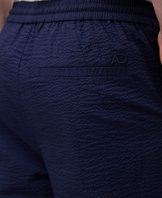 Pantalón con Cintura Elástica y Logo Bordado