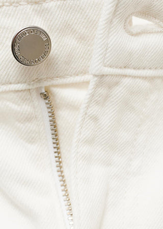 Jeans Wide Leg con Detalle de Pinzas