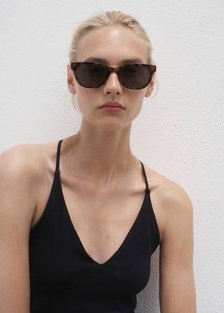 Blusa con Espalda Abierta de Algodón