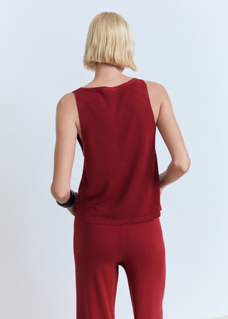 Camiseta de Tirantes Cuello Pico