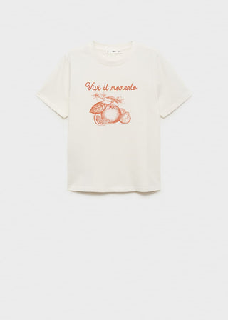Camiseta Manga Corta con Gráfico