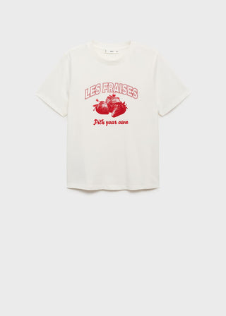 Camiseta Manga Corta con Gráfico