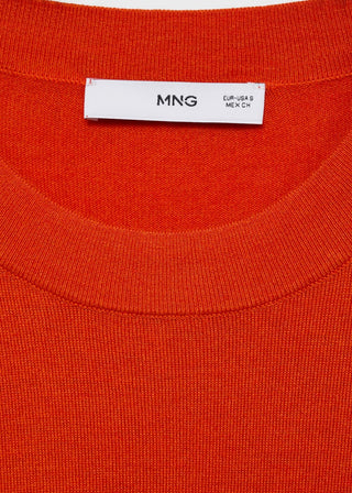 Sudadera Manga Corta de Punto Fino