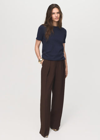 Camiseta Manga Corta de Algodón