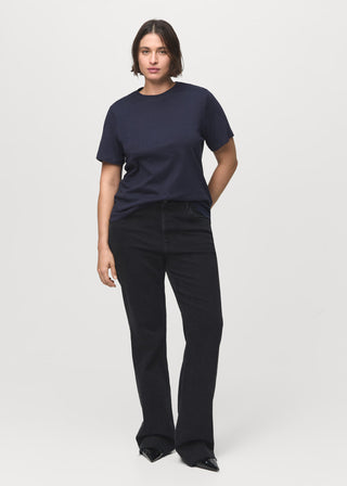 Camiseta Manga Corta de Algodón