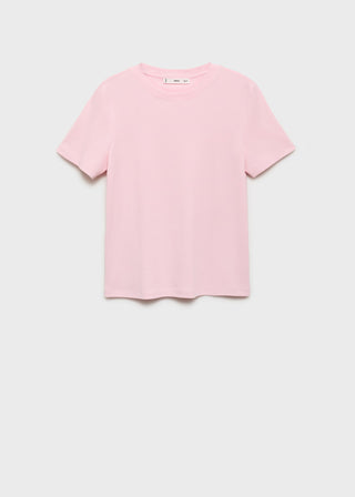 Camiseta Manga Corta de Algodón