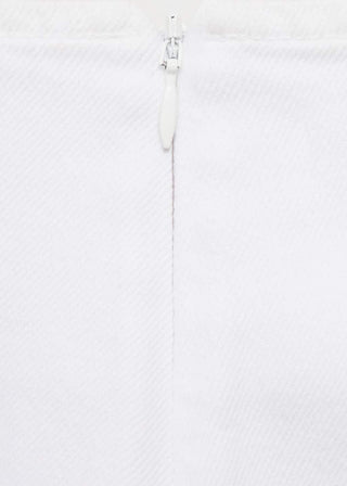 Enagua Cruzada Denim Talle Medio