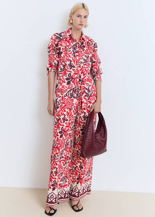Pantalón con Cintura Elástica Estampado