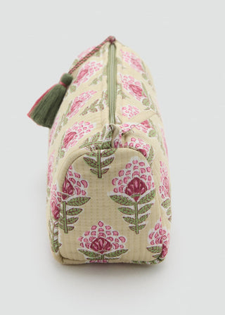 Neceser Pequeño con Estampado Floral