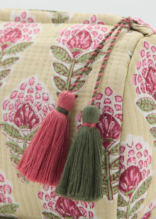 Neceser Pequeño con Estampado Floral
