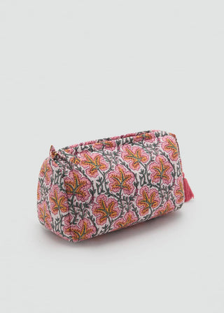 Neceser Pequeño con Estampado Floral
