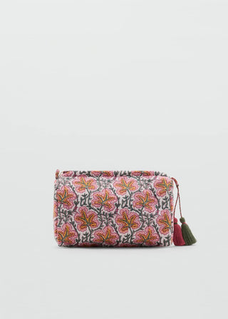 Neceser Pequeño con Estampado Floral