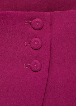 Blusa Crop con Detalle de Botones