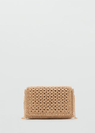 Bolso Bandolera de Fibra Natural.