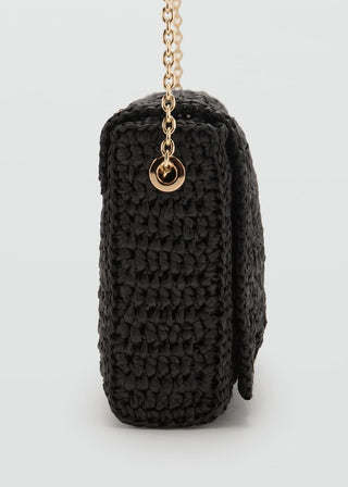 Bolso Bandolera de Fibra Natural.