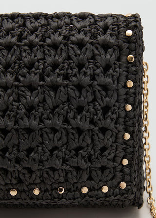 Bolso Bandolera de Fibra Natural.