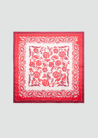 Pañuelo con Estampado Floral Estampado Flores