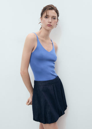 Camiseta Entallada de Tirantes