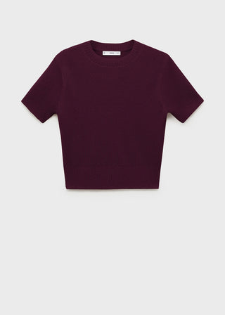 Sudadera Crop Manga Corta