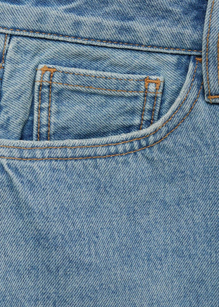 Enagua Denim con Bolsillos