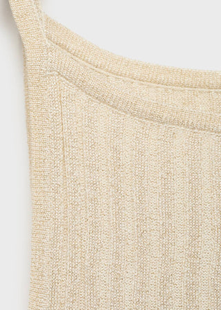 Camiseta Cuello Cuadrado de Canalé