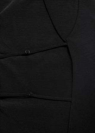 Blusa con Detalle de Espalda Abierta