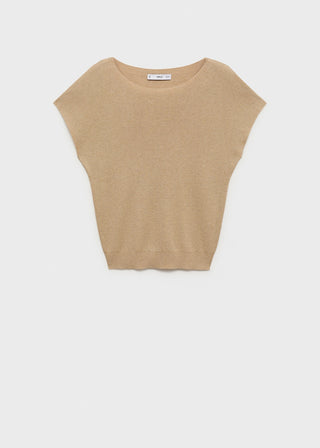 Sudadera Manga Corta de Punto Fino