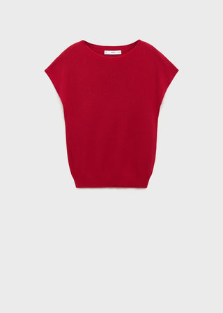Sudadera Manga Corta de Punto Fino