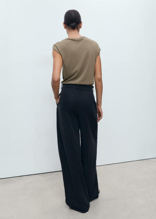 Blusa de Punto con Detalle Metálico