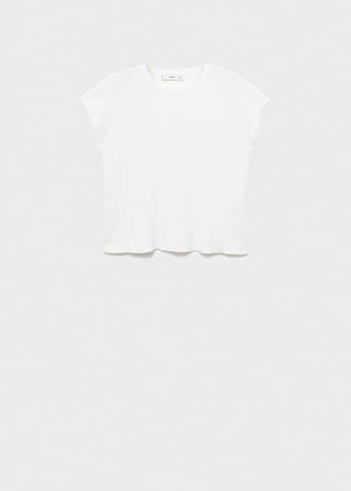 Camiseta Manga Corta de Algodón.