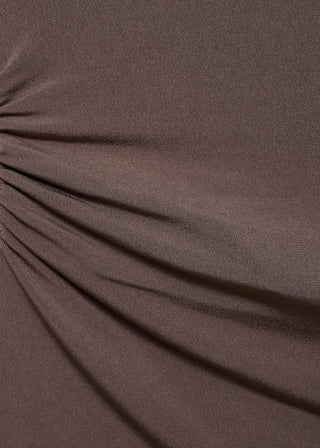 Blusa Fruncida con Detalles de Joyas.
