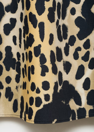 Enagua Midi con Estampado Animal Print