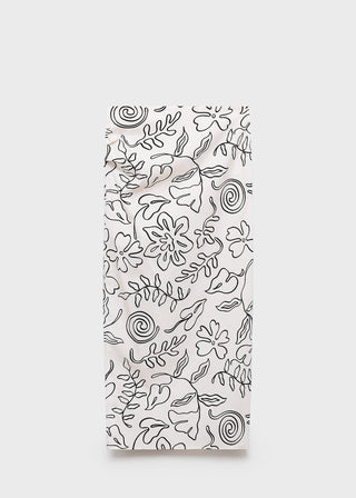 Enagua Larga con Estampado Floral