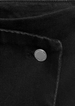Enagua Cruzada Denim Talle Medio
