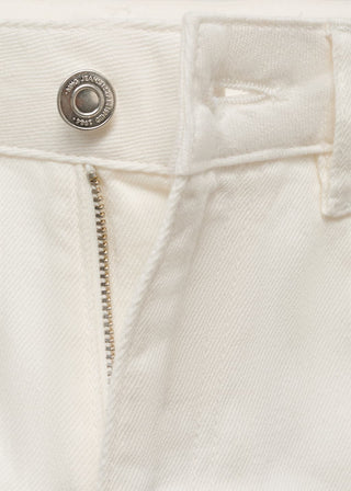 Jeans Wide Leg Talle Alto con Bolsillos