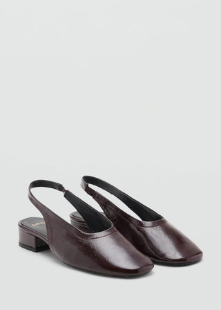 Zapato de Piel con Tacón