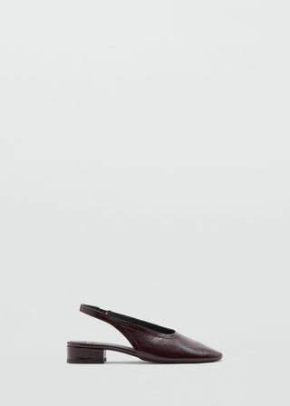 Zapato de Piel con Tacón