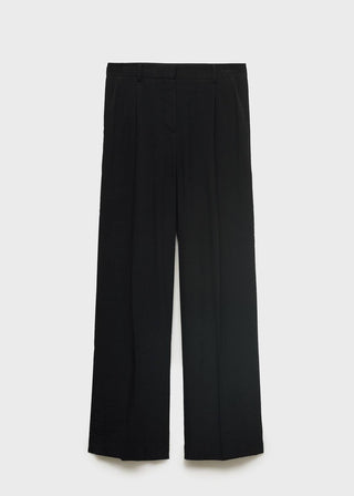 Pantalón Wide Leg con Detalle de Pinzas.