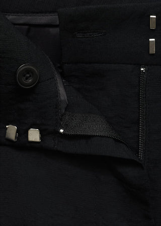 Pantalón Wide Leg con Detalle de Pinzas.