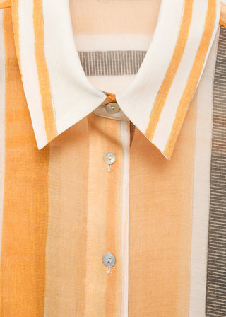 Camisa Manga Larga de Rayas.